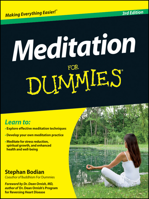 Title details for Meditation For Dummies by Stephan Bodian - Wait list